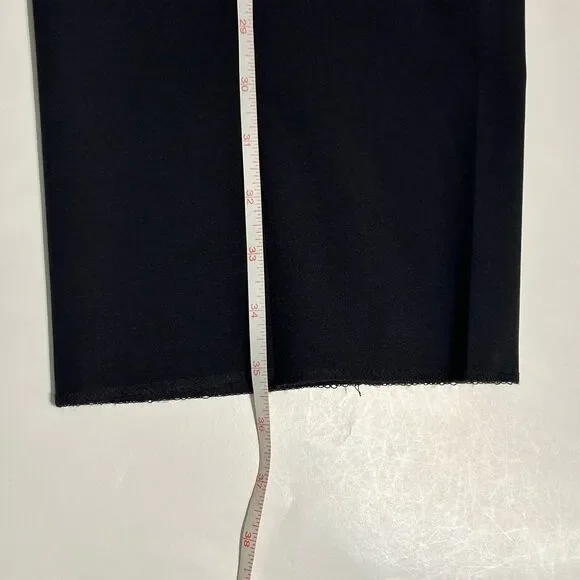 Pascucci Golf Pants Men’s Size 34 (86cm) Black Pleated Titanium Nylon Polyester